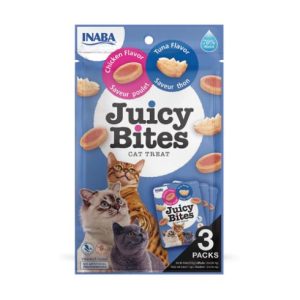 Inaba Churu Cat Juicy Bites Λιχουδιές Με Κοτόπουλο και Τόνο 33,9g