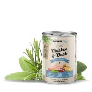 Chicopee HNL Junior Με Κοτόπουλο & Πάπια 400g