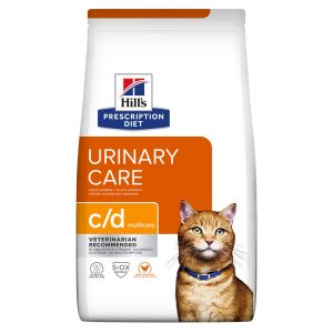 Hill's Prescription Diet c/d Multicare Urinary Care Γάτας Με Κοτόπουλο 1,5kg
