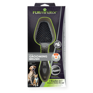 FURminator dual grooming brush